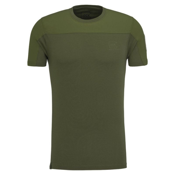GLOCK T-SHIRT "TACTICAL" OLIV SIZE: S, #51301