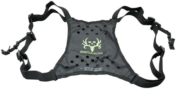BUTLER CREEK DELUXE BINO HARNESS BLACK, BONE COLLECTOR, #16126