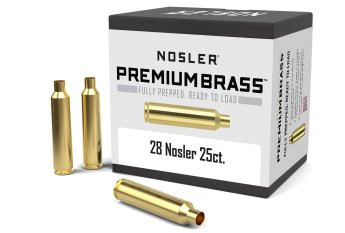 NOSLER HÜLSEN .28 NOSLER, VPE:25STÜCK, #10150