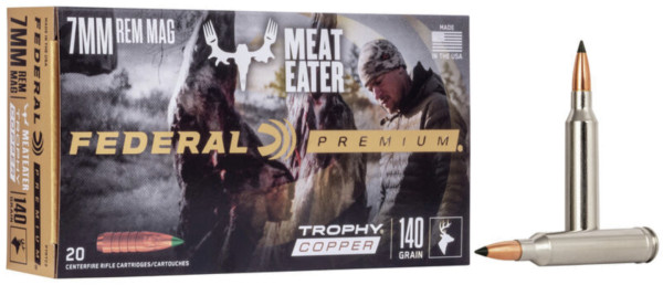 FEDERAL PREMIUM 7MM REM MAG 140GR TROPHY COPPER, VPE: 20STÜCK, #P7RTC2