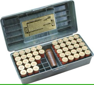 MTM SCHROT BOX HANDLED CASE 50RD KAL. 20 & 3 MAG WILD CAMO, #SF-50-20-09