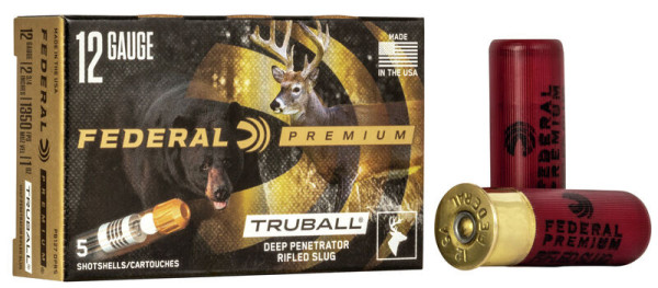 FEDERAL PREMIUM SLUG 12/70, 438GR, TRUBALL HP, VPE: 5STÜCK, #PB127DPRS
