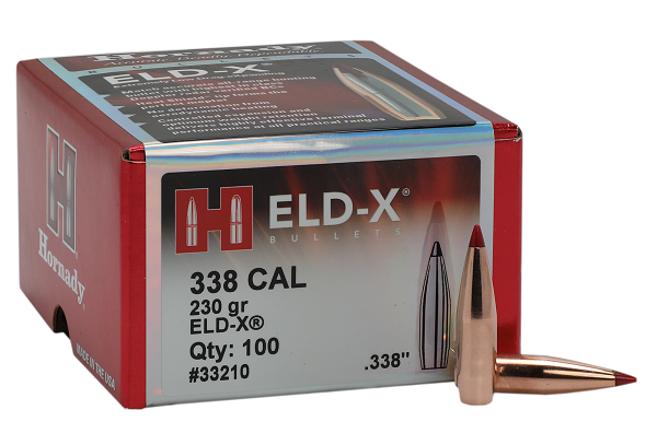 HORNADY ELD-X .338/.338 230GR, VPE: 100STÜCK, #33210