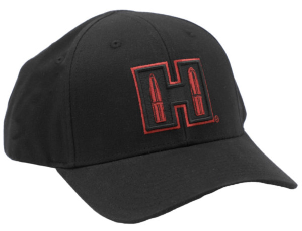 HORNADY BASECAP BLACK,100% BAUMWOLLE, #99211