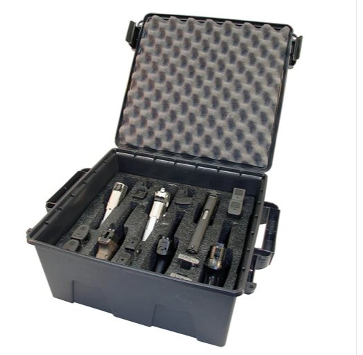 MTM TACTICAL PISTOL HANDGUN CASE DARK GREY 19X15,75X8 /48CMX40CMX20CM, #TPC6