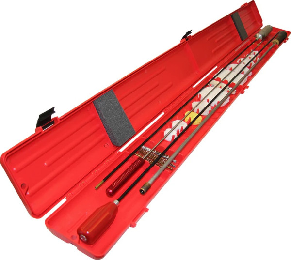 MTM GUN CLEANING ROD CASE RED, BOX FÜR PUTZSTOCK, #CRC