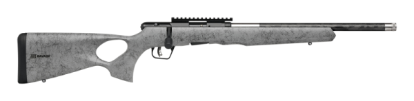SAVAG B22 TIMBERLITE THUMBHOLE .22LR 18_/46CM 10RD 1/2_-28 HEAVY CARBON, #70218