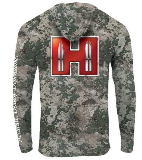 HORNADY CAMOUGLAGE-SOLAR-HOODIE UPX 50+SONNENSCHUTZ, 100% POLYESTER SIZE: M, #99599