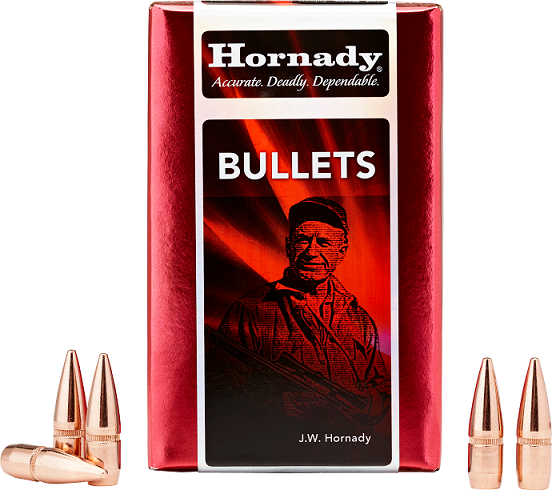 HORNADY FMJ .22/.224 55GR, VPE: 100STÜCK, #2267