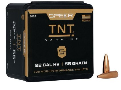 SPEER TNT .22/.224 HP 55GR, VPE: 100STÜCK, #1032