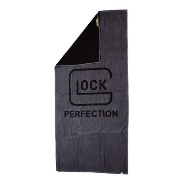 GLOCK HANDTUCH "PERFECTION" 70X140CM GRAU/SCHWARZ, #31378