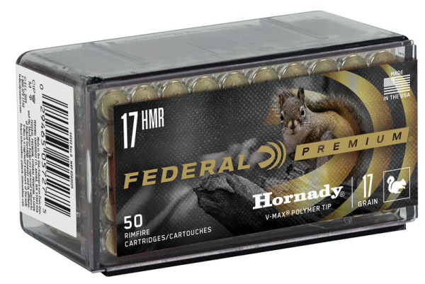 FEDERAL PREMIUM .17HMR 17GR HORNADY V-MAX, VPE: 50STÜCK #P771