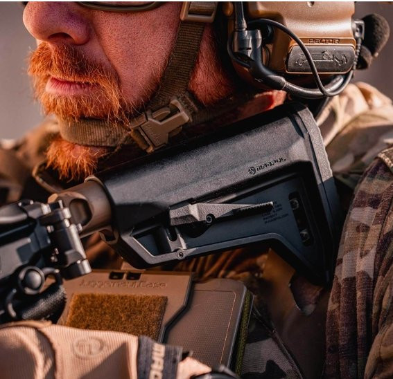 MAGPUL MOE SL-M CARBINE STOCK - MIL-SPEC BLACK, #MAG1242-BLK