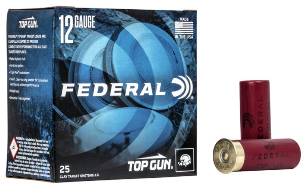 FEDERAL TOP GUN 12/70 2,4MM, 24GRAMM, VPE: 25STÜCK, #TG127.5