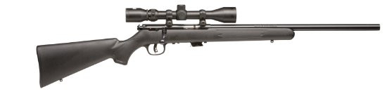 SAVAGE MARKII FVXP REPETIERBÜCHSE .22 LR LL:53CM HEAVY BLUE DM 5-SCHUSS. INCL. ZF 3-9X40, #29200