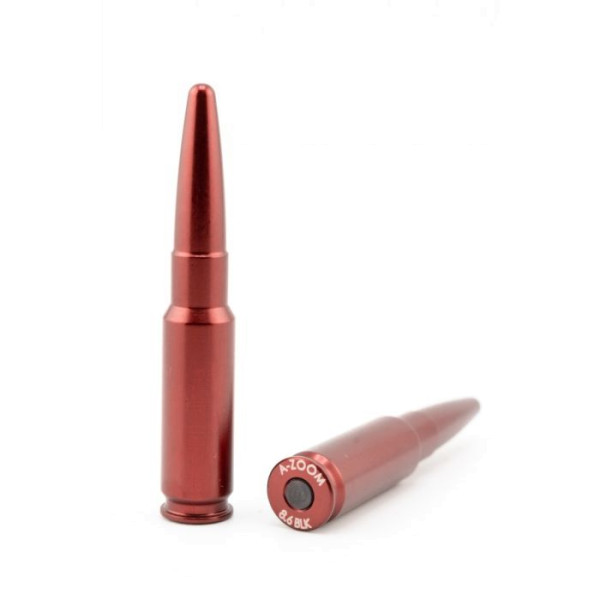 A-ZOOM EXERZIER-/PUFFER- PATRONEN 8,6 BLK OUT SNAP CAP 2/PACK, #12316