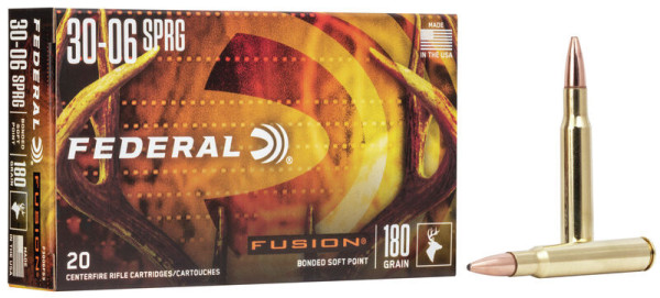 FEDERAL FUSION .30-06 SPRG 180GR, VPE: 20STÜCK, #F3006FS3