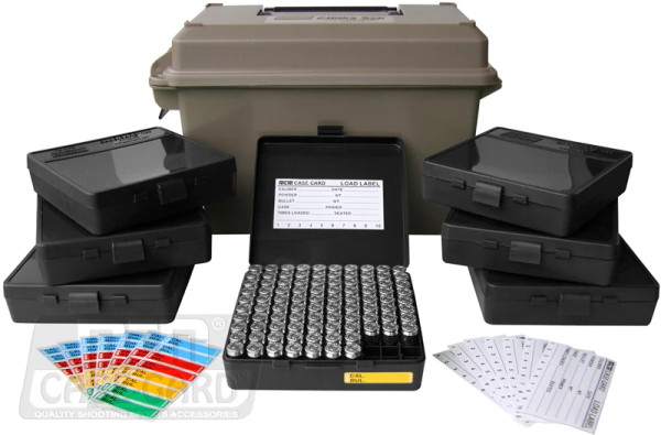 MTM MUNITIONSBOX .45 ACP FÜR 700- SCHUSS INCL. 7x P10045 DARK EARTH, #ACC45
