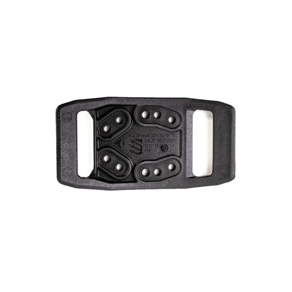 BLACKHAWK T-SERIES 2-SLOT BELT LOOP SCHWARZ, #44H910BK