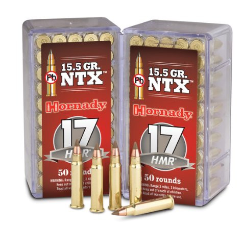 HORNADY NTX .17HMR, 15,5GR BLEIFREI, VPE: 50STÜCK, #83171