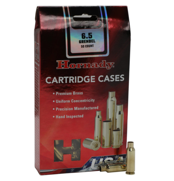 HORNADY #86283 HÜLSEN 6,5MM GRENDEL VPE: 50STÜCK