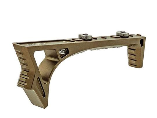 STRIKE INDUSTRIES SI LINK CURVED FORE GRIP FLAT DARK EARTH FRONTGRIFF F.M-LOK & KEY MOD HANDSCHÜTZER