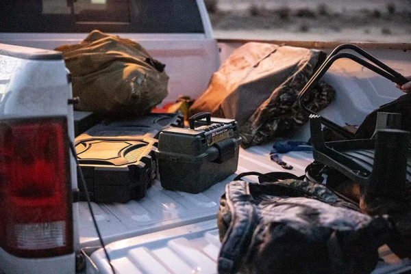 MTM DELUXE SHOT- SHELL CASE 100RD DUAL GUAGE 12&20 GA CAMO, #SF-100D-09