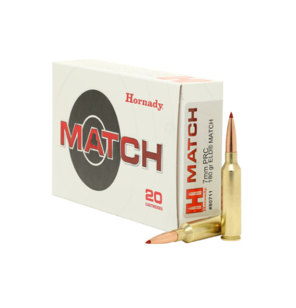 HORNADY MATCH 7MM PRC 180GR ELD MATCH, VPE: 20STÜCK, #80711