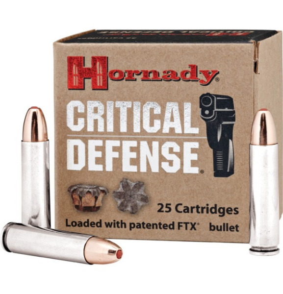 HORNADY CRITICIAL DEFENSE .30 CARBINE 110GR FTX, VPE: 25STÜCK, #81030