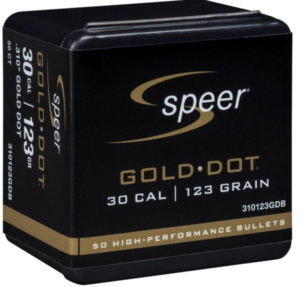 SPEER GOLD DOT .7,62X39MM/.310 123GR, VPE:50STÜCK, #310123GDB