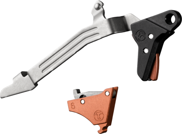 TIMNEY ABZUG FÜR ALPHA GLOCK GEN6, ABZG-GEW. CA. 1360GR, GERADER ABZUG, #ALPHAGLOCK6RED