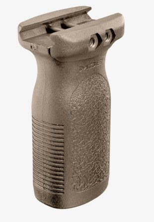 MAGPUL RVG RAIL VERTICAL GRIP FLAT DARK EARTH, # MAG412-FDE