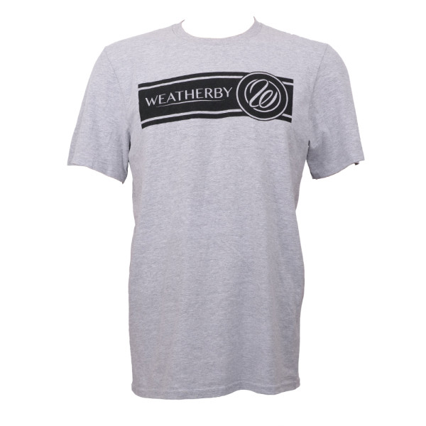 WEATHERBY MEN, GRAY CLASSIC T-SHIRT, SMALL, #ZMICLASSIC-SM