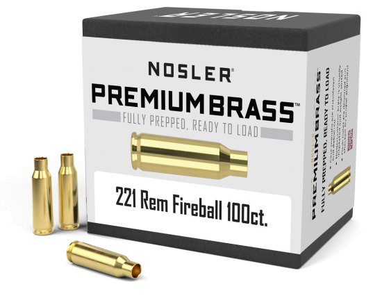 NOSLER HÜLSEN .221 REMINGTON FIREBALL, VPE:100STÜCK, #10078