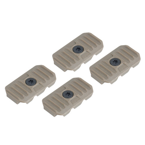 STRIKE INDUSTRIES AR CABLE MANAGEMENT RAIL COVERS - SHORT FDE (4PC/SET), #SIARCMCOVERSFDE