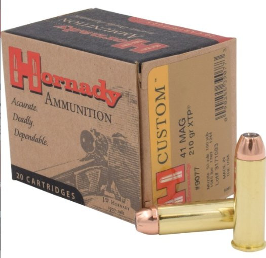HORNADY CUSTOM PISTOL .41 MAG 210GR XTP 20STÜCK, #9077