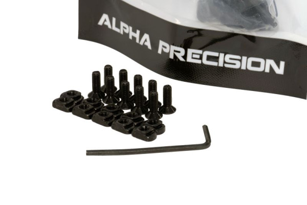 ALPHA PRECISION M-LOK SCHRAUBEN 12MM, VPE:10 STÜCK, #0024