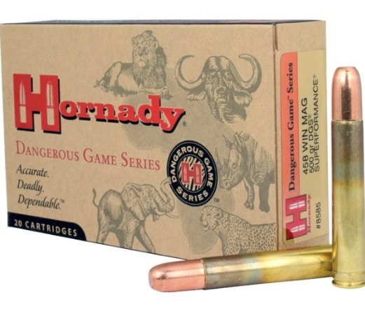 HORNADY MUNITION .470 NITRO EXPRESS 500GR DGS, VPE: 20STÜCK, #8264