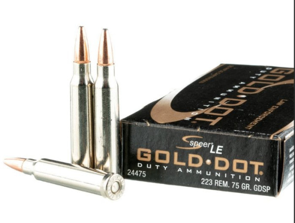 SPEER GOLD DOT .223 REM 75GR GDSP, VPE: 20STÜCK, #24475