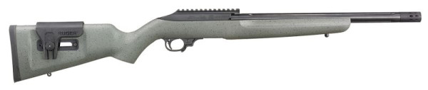 RUGER 10/22® COMPETITION .22 LR 16,1"/41CM LINKSHAND SPECKLED SCHWARZ/GRAU LAMINATE, #31110