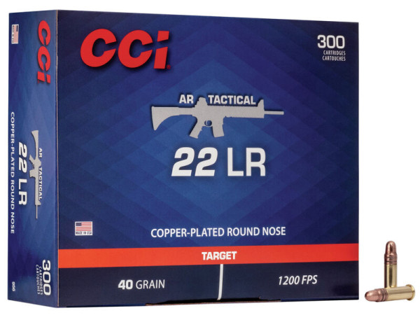 CCI TACTICAL-22 .22LR 40GR CPRN, VPE: 300STÜCK #00956