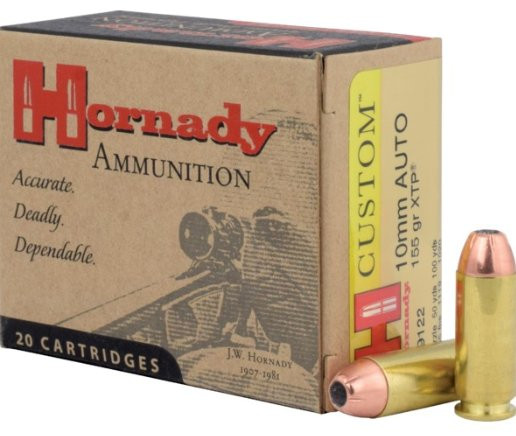 HORNADY 10MM AUTO 155GR JHP/XTP, VPE:20STÜCK, #9122
