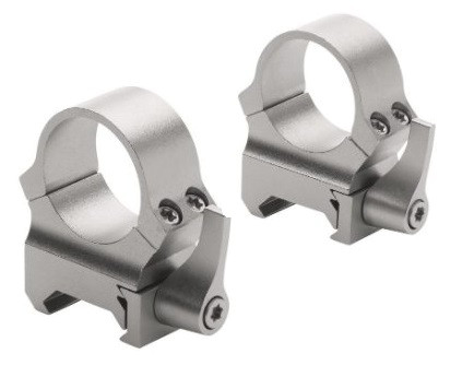 LEUPOLD QRW2 MONTAGERINGE 25,4MM LOW SILBER #174066