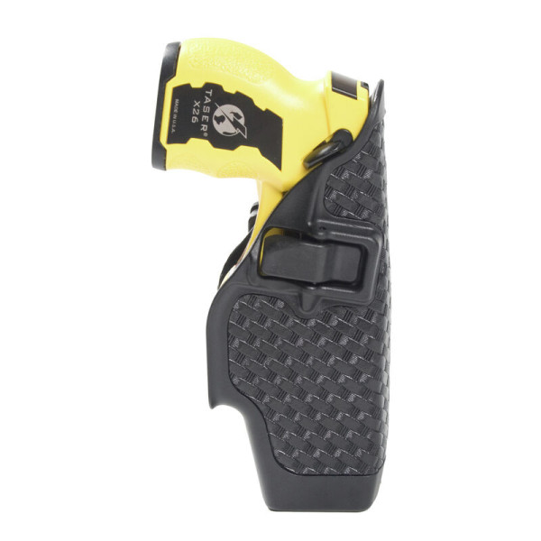 BLACKHAWK DUTY HOLSTER MATTE FINISH - TASER X-26P - LEFT HAND BLACK, #44HT00BK-L