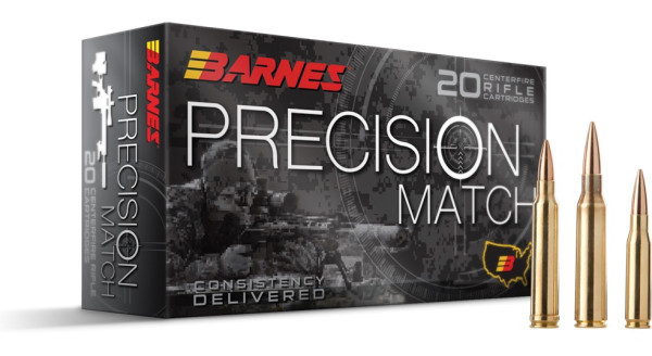 BARNES PRECISION MATCH 6,5CREEDMOOR 140GR HPBT, VPE: 20STÜCK, #30166
