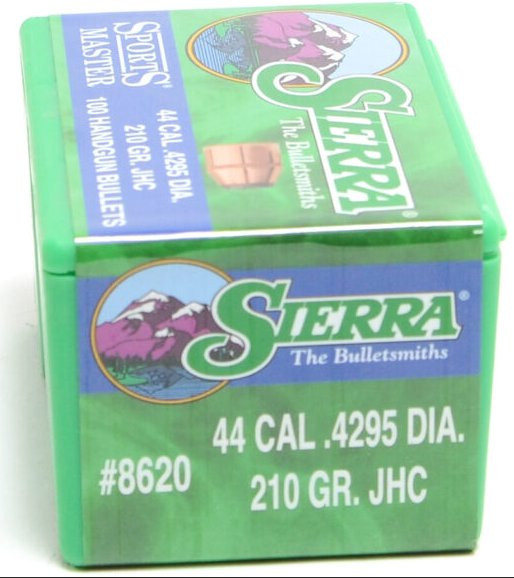 SIERRA SPORTS MASTER .44/.4295 210GR JHC, VPE:100STÜCK, #8620