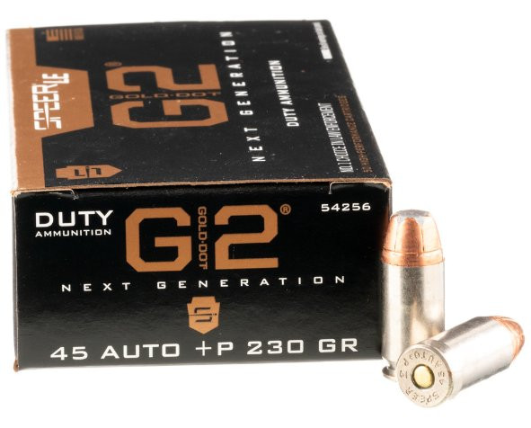 SPEER GOLD DOT G2 45AUTO+P 230GR, VPE: 50STÜCK, #54256