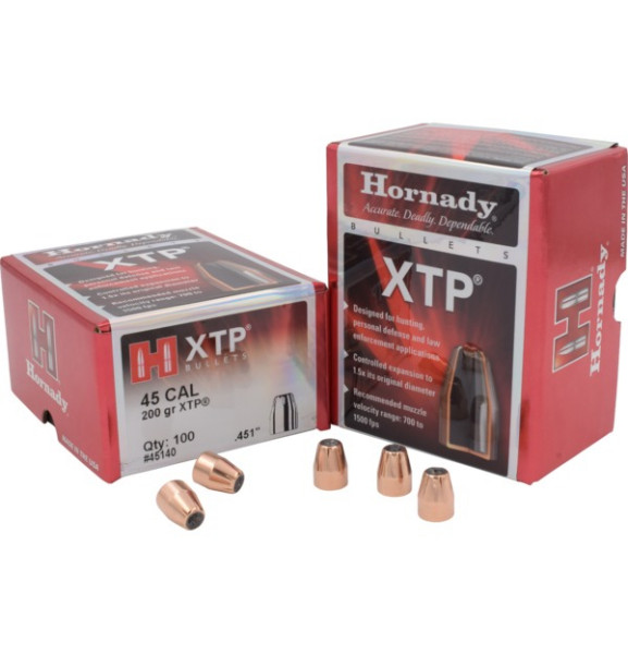 HORNADY XTP .45/.451 200GR XTP, VPE: 100STÜCK, #45140