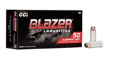 CCI #3564 MUNITION BLAZER ALUMINIUM .44 MAG 240GR JHP 50STÜCK