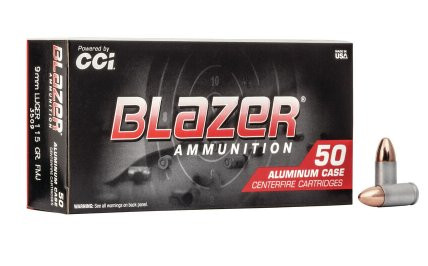 CCI BLAZER ALUMINIUM 9MM LUGER 115GR FMJ, VPE:50STÜCK, #3509